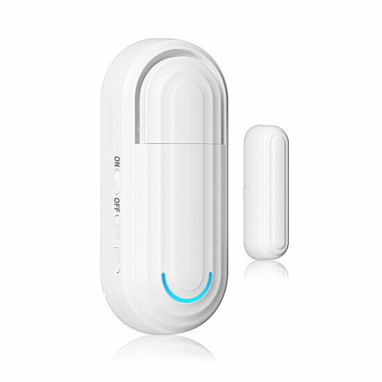 Capteur de porte/fen&ecirc;tre intelligent Wifi blanc