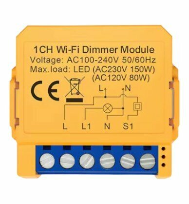 Smart Dimmer Module 1-way