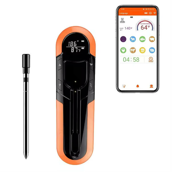 Wireless PRO Thermometer Orange 150m