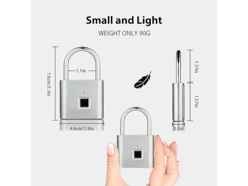 Fingerprint Unlock Padlock