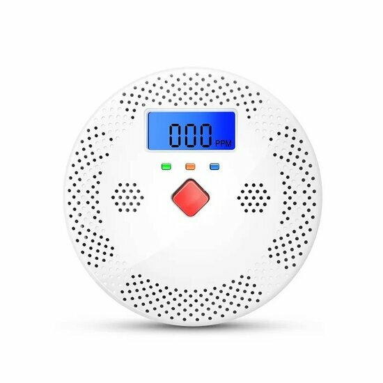 CO Detector w/ Display and Alarm at 128ppm