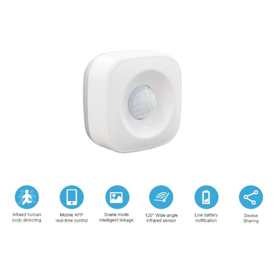 Capteur de mouvement intelligent Wifi 5 m&egrave;tres