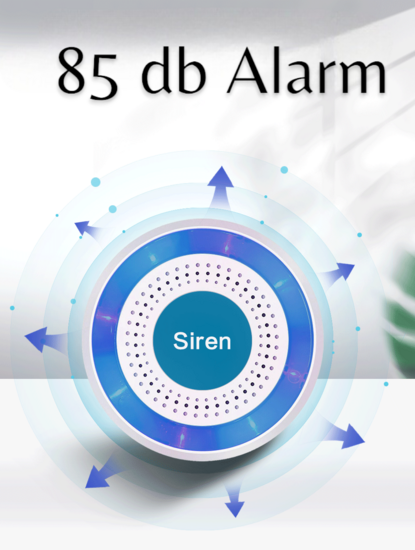 Wireless Smart Siren 433Mhz