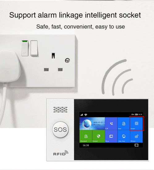 Alarm System Package B (expandable)