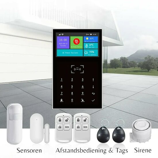 Alarm System Package A (expandable)