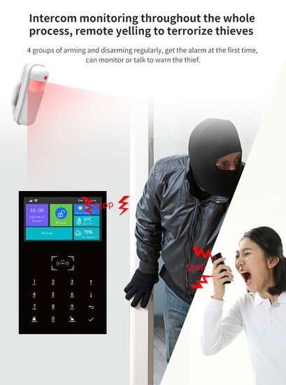 Alarm System Package A (expandable)