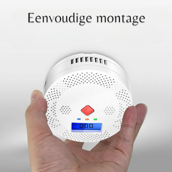 CO Detector w/ Display and Alarm at 128ppm