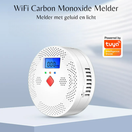 CO Detector w/ Display and Alarm at 128ppm