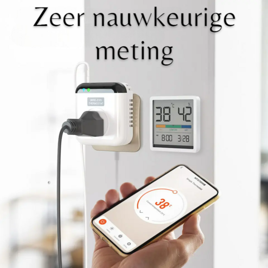 WiFi Steckdosenthermostat max 10A (Heizung &amp; Klimaanlage)