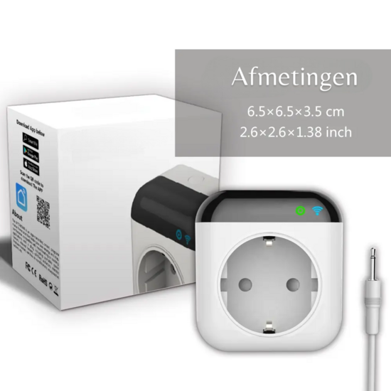 WiFi Steckdosenthermostat max 10A (Heizung &amp; Klimaanlage)