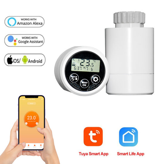 Vanne thermostatique programmable intelligente sans passerelle &quot;Basic 1&quot;