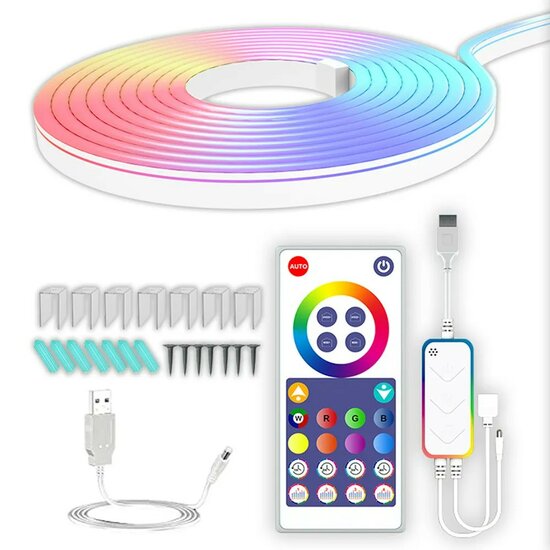 Smart WiFi Neon LED Strip RGB 10m IP67 (waterproof)