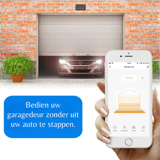 Ouvre-porte de garage intelligent (commande)