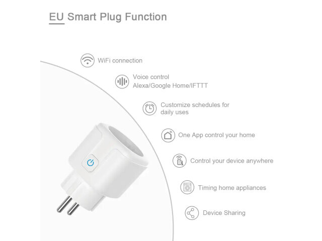 Smart Plug 220V 16A