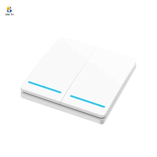 RF 433Mhz Smart Wireless Switch White (2-button)