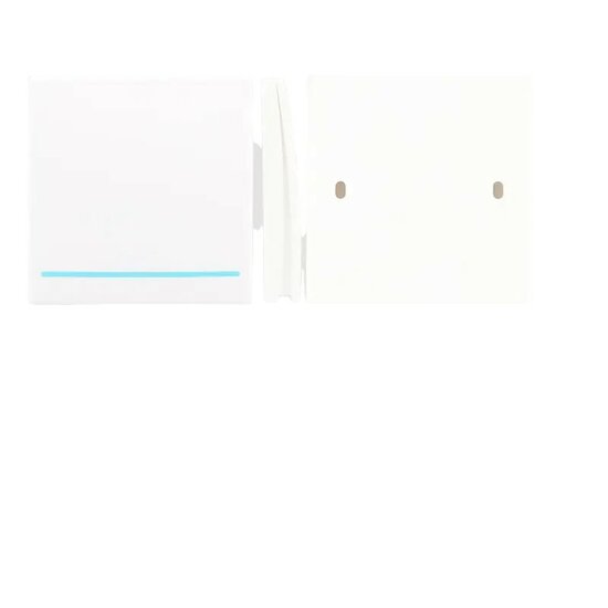 RF 433Mhz Smart Wireless Switch White (2-button)