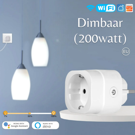 Intelligente Steckdose (dimmbar) 220V / 200W