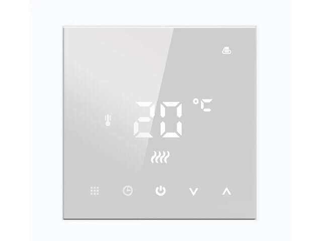 WiFi Built-in Thermostat with Touchscreen for Heating (white)