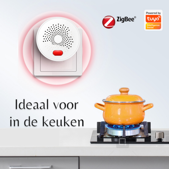 Zigbee Gasdetektor (LPG &amp; Erdgas)